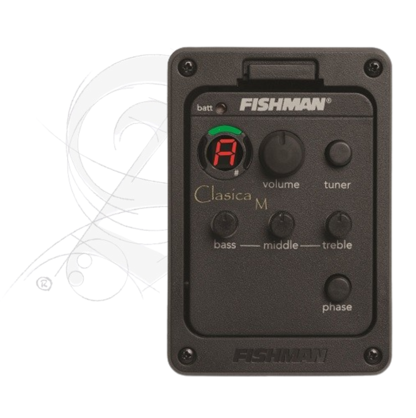 Fishman Classic M (E1) Elettrificazione