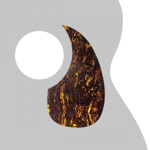 Fantasy Teardrop Pickguard for Acoustic Guitar